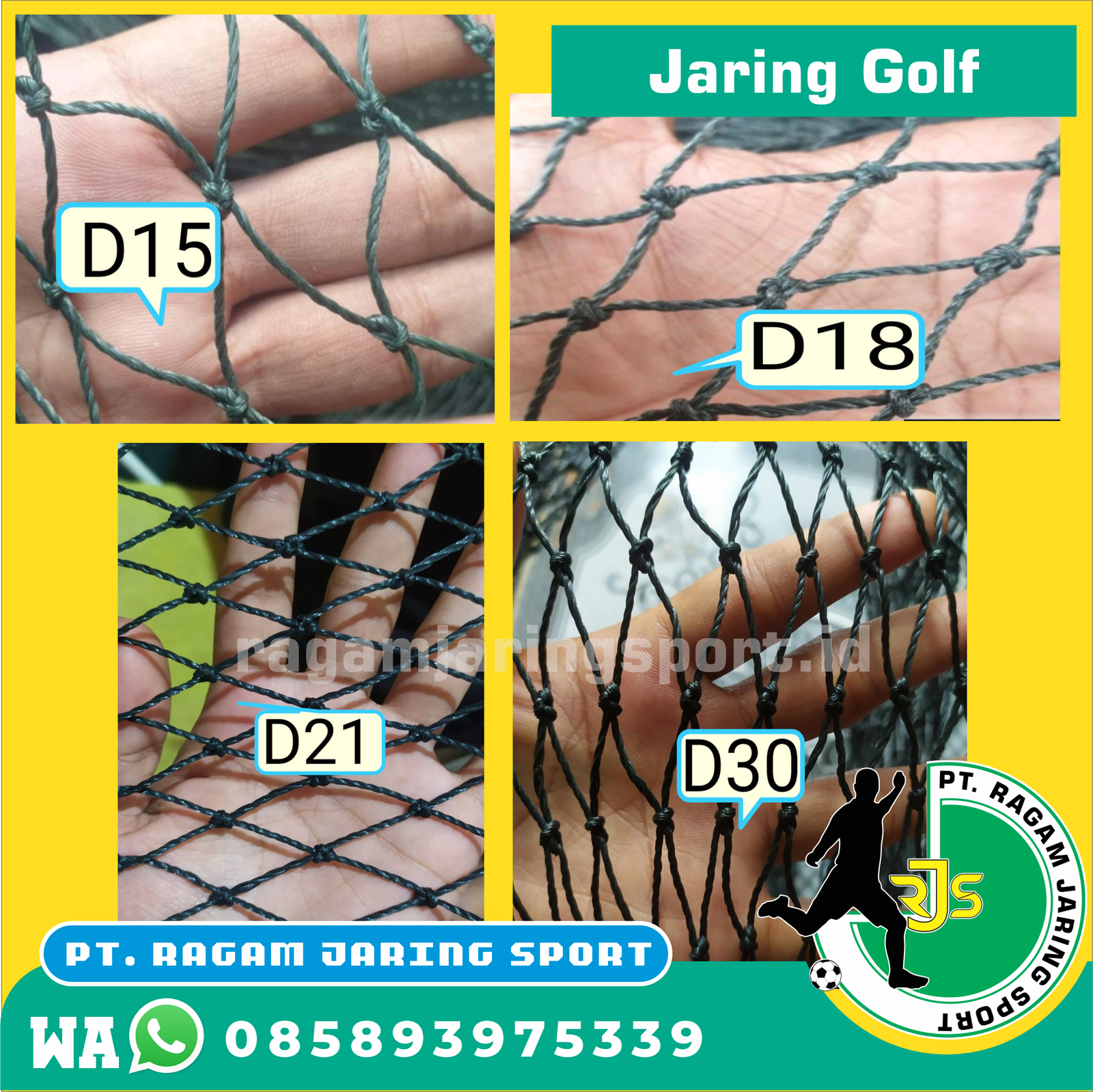 jaring golf jaring olahraga